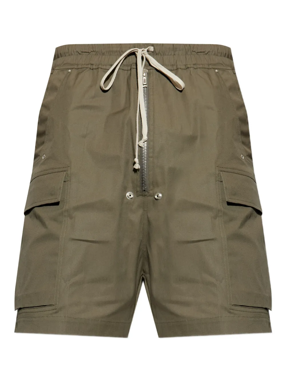 Rick Owens cargo-pocket drawstring shorts Groen
