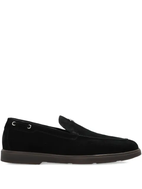 Giuseppe Zanotti logo-plaque loafers