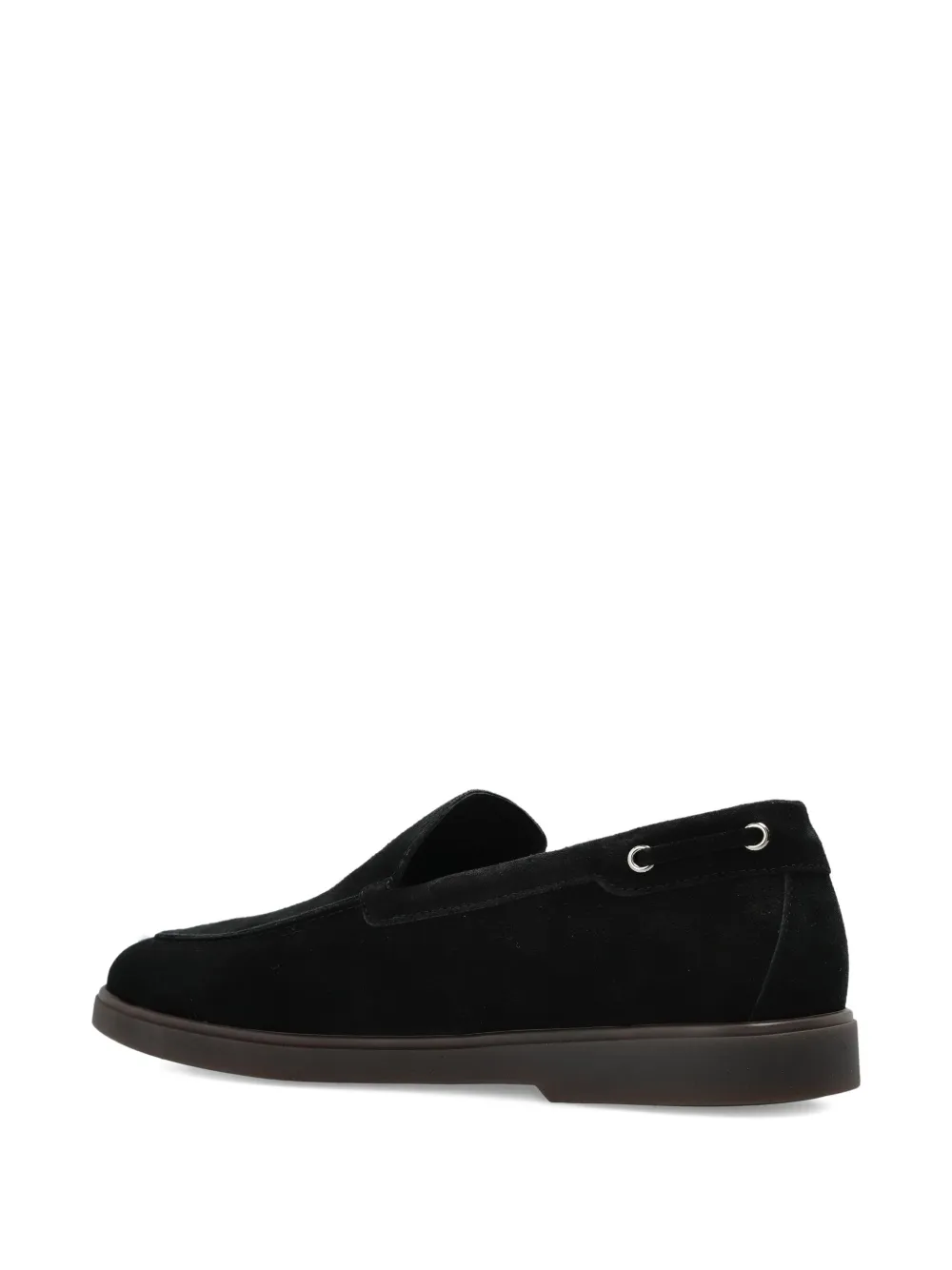 Giuseppe Zanotti logo-plaque loafers Black