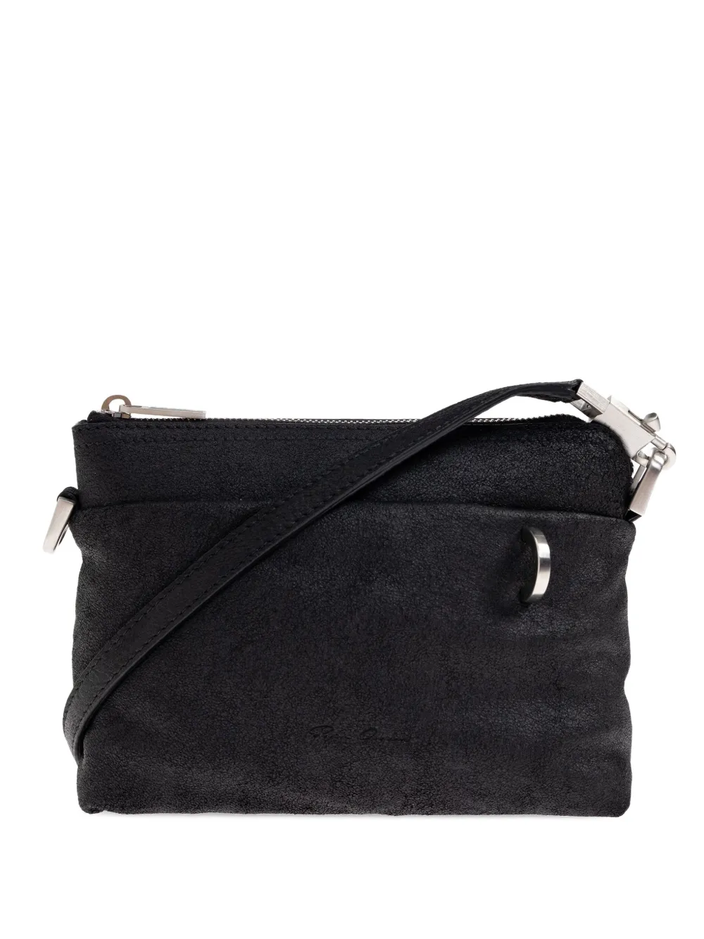 Rick Owens Adri lamb-leather shoulder bag Zwart