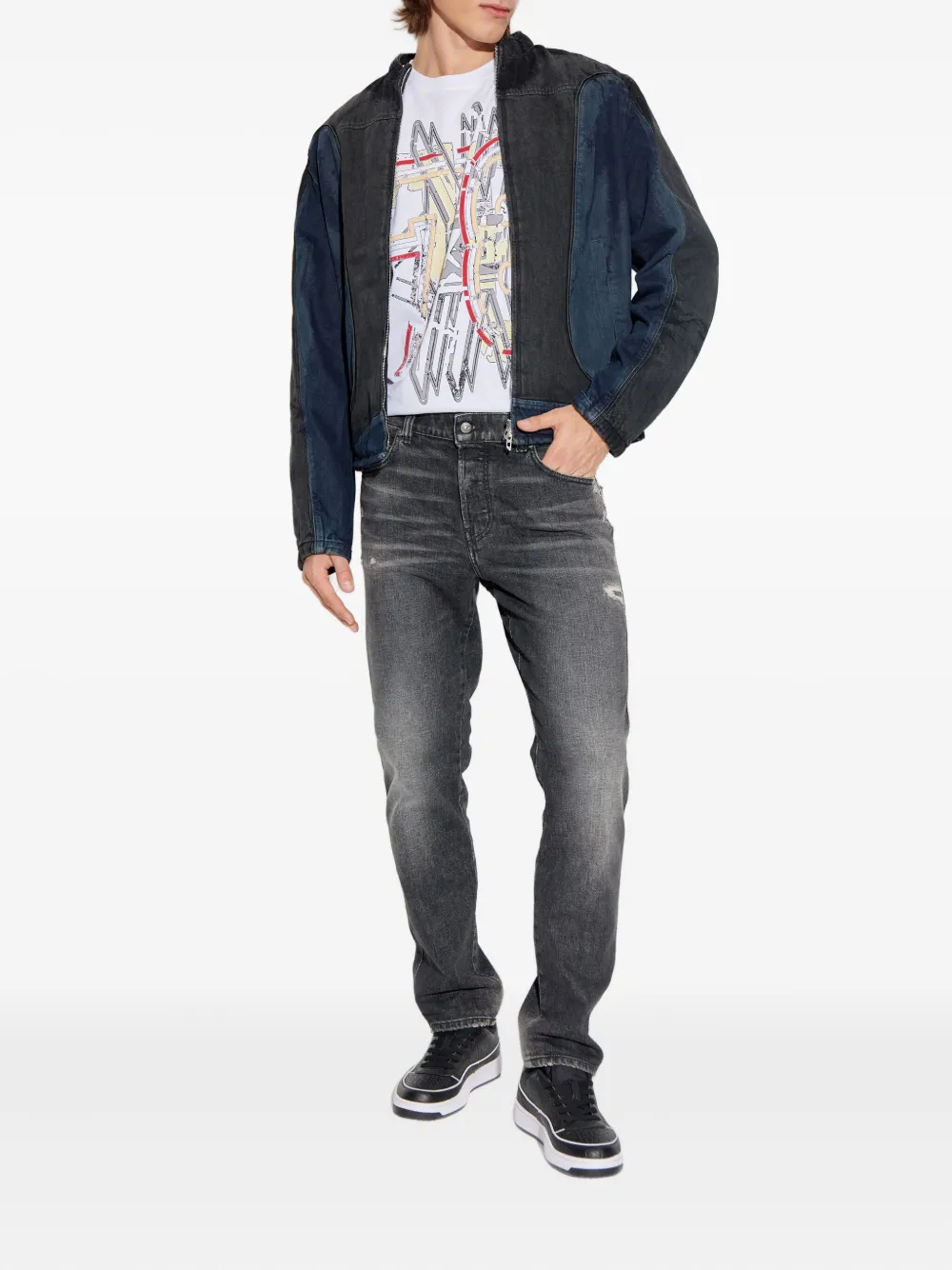 Diesel Boxt T-shirt Wit