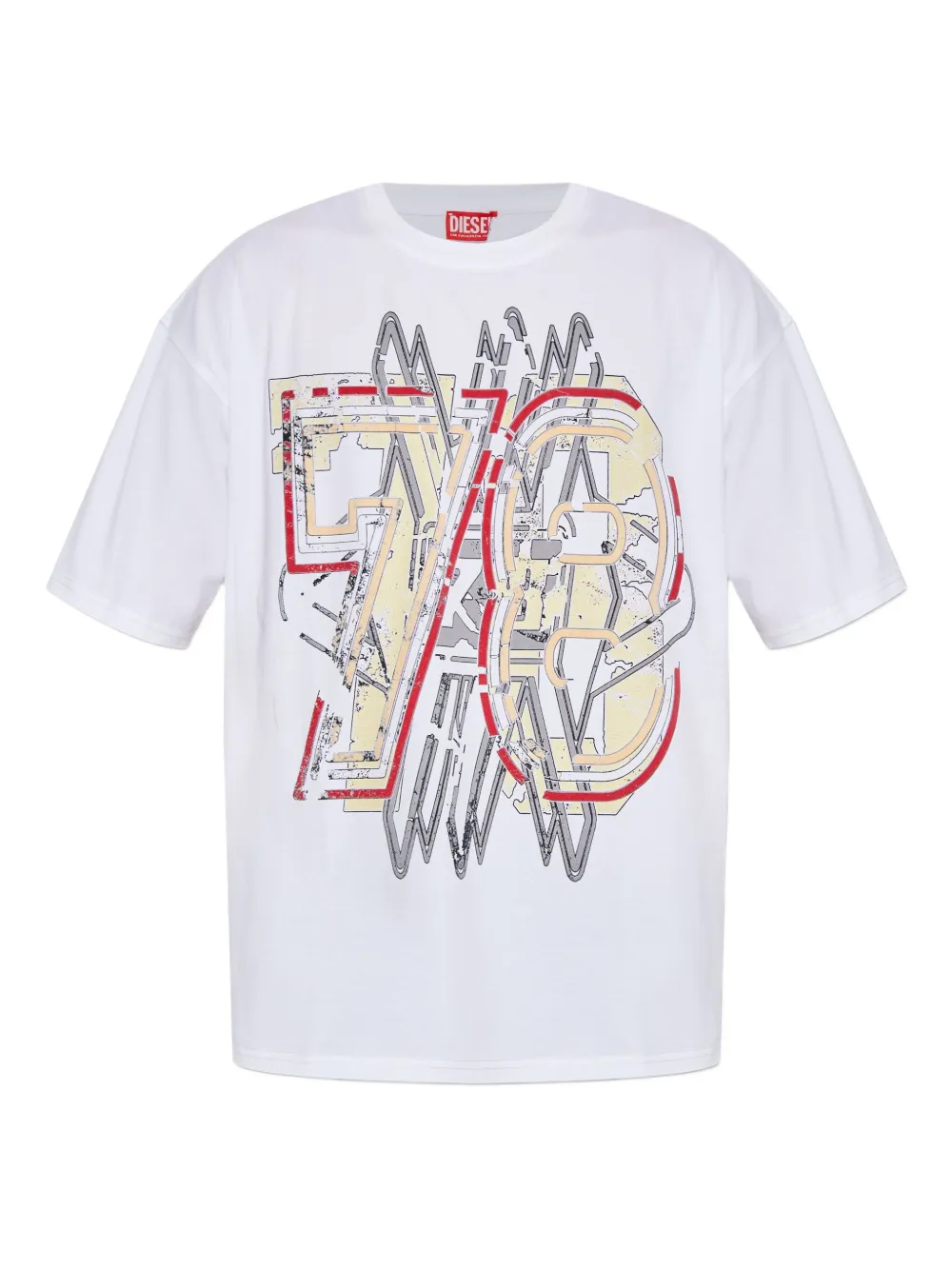 Diesel Boxt T-shirt Wit