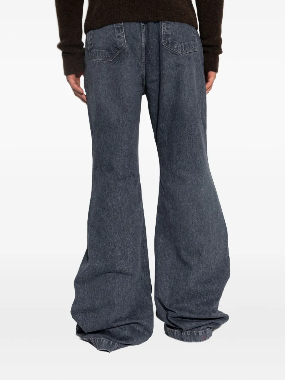 Rick Owens DRKSHDW cotton jeans Blauw