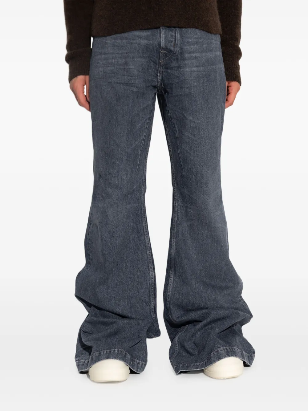 Rick Owens DRKSHDW cotton jeans Blauw