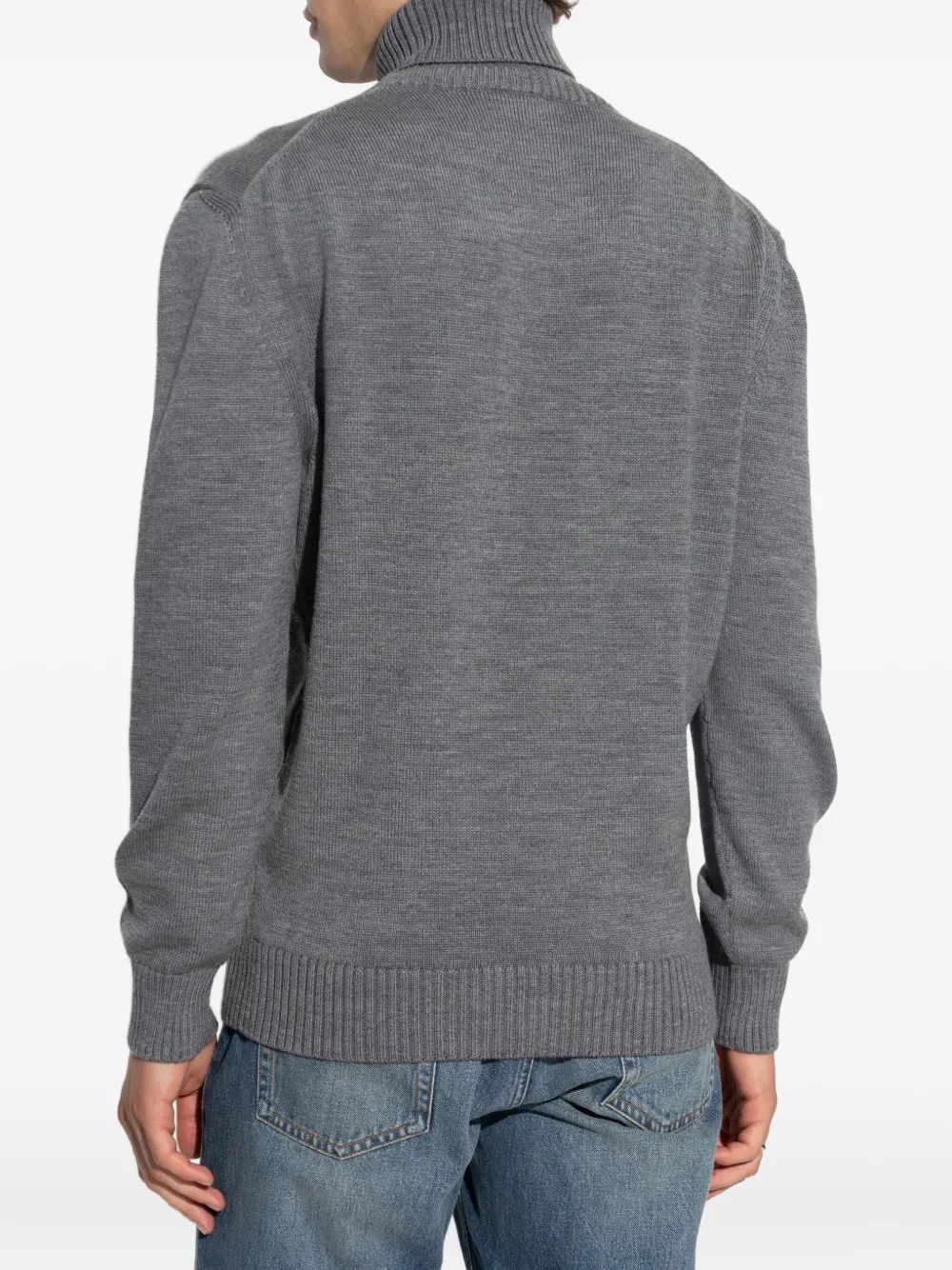Paul & Shark turtleneck wool sweater Grijs
