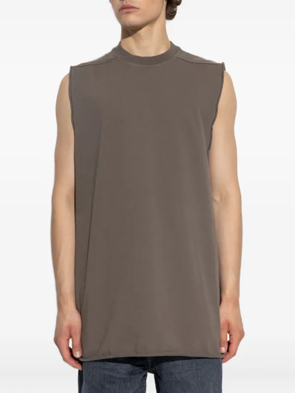 リックオウエンス　 Rick Owens ノースリーブトップス　ブラウン Rick Owens ノースリーブ トップ | ブラウン | FARFETCH JP