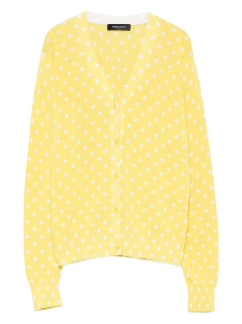 Fabiana Filippi polka dot cardigan