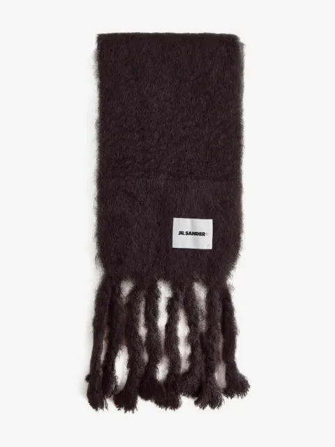 Jil Sander écharpe à franges