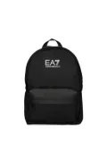 Ea7 Emporio Armani logo-print backpack - Black