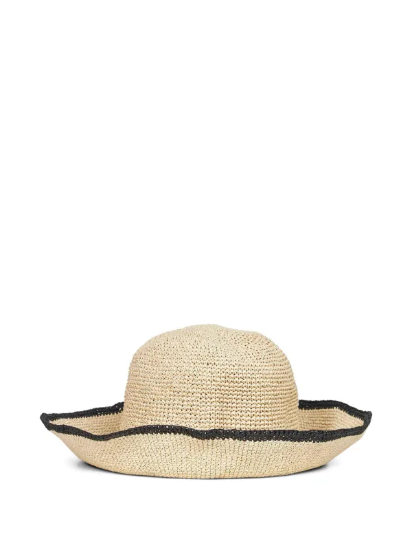 Totême ノットタイディテールストローハット TOTEME ストローハット | ニュートラル | FARFETCH JP