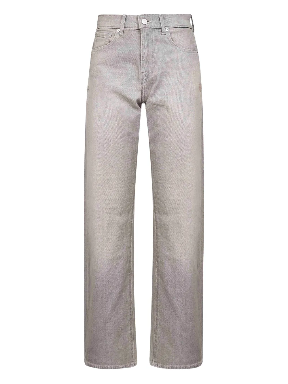 7 For All Mankind washed jeans Grijs