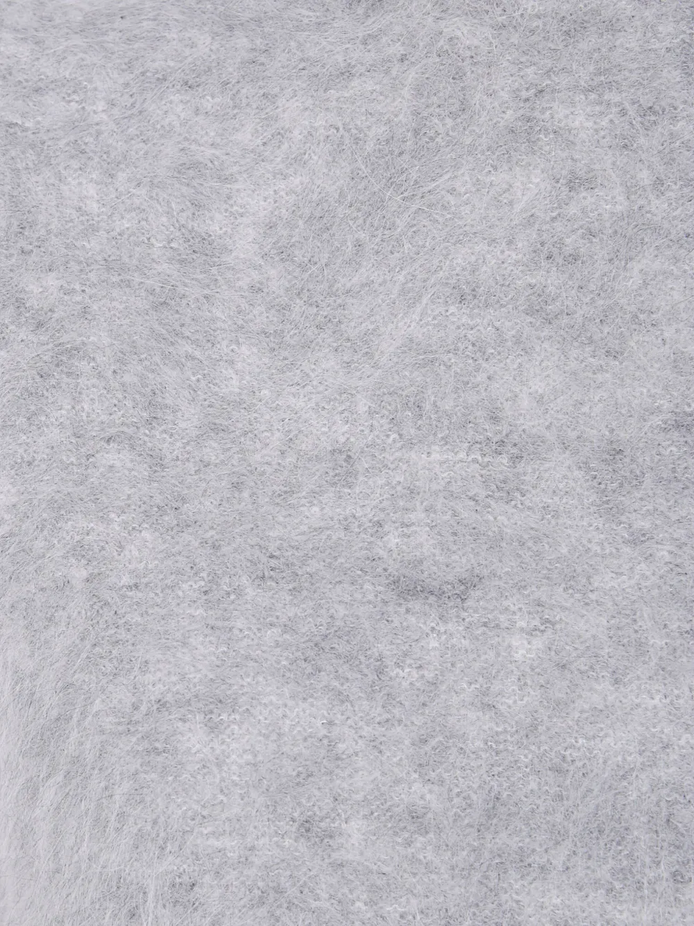 Antonelli high-neck alpaca top Grijs