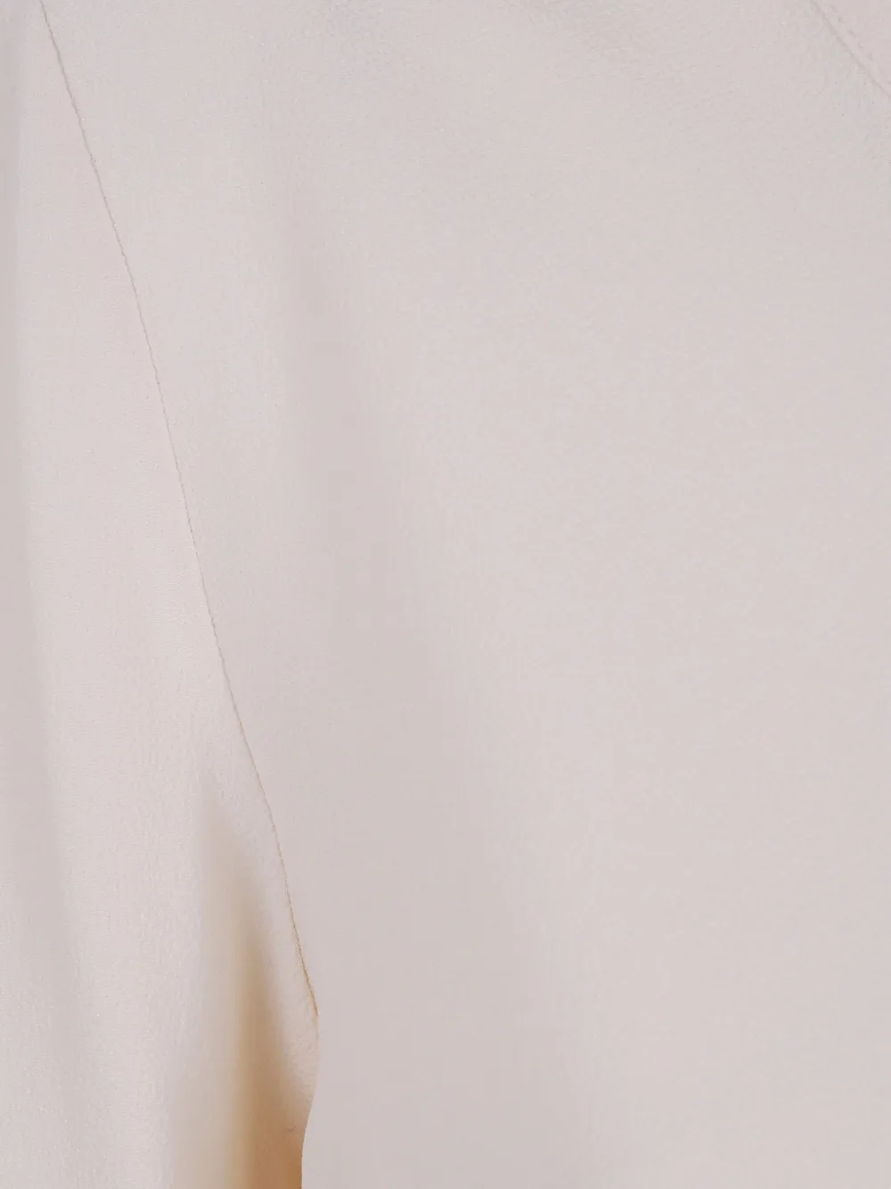 Antonelli long-sleeve silk T-shirt Beige