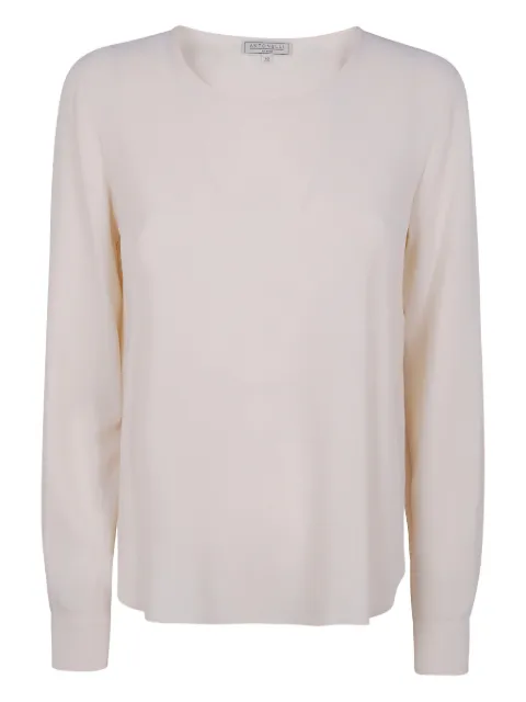Antonelli playera de seda manga larga