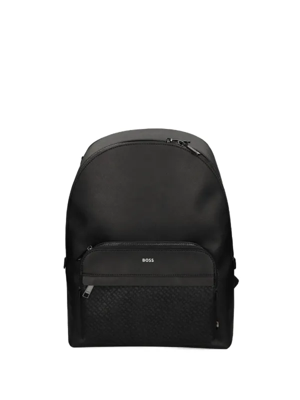 Ea7 Emporio Armani パターンパネル バックパック | ブラック 