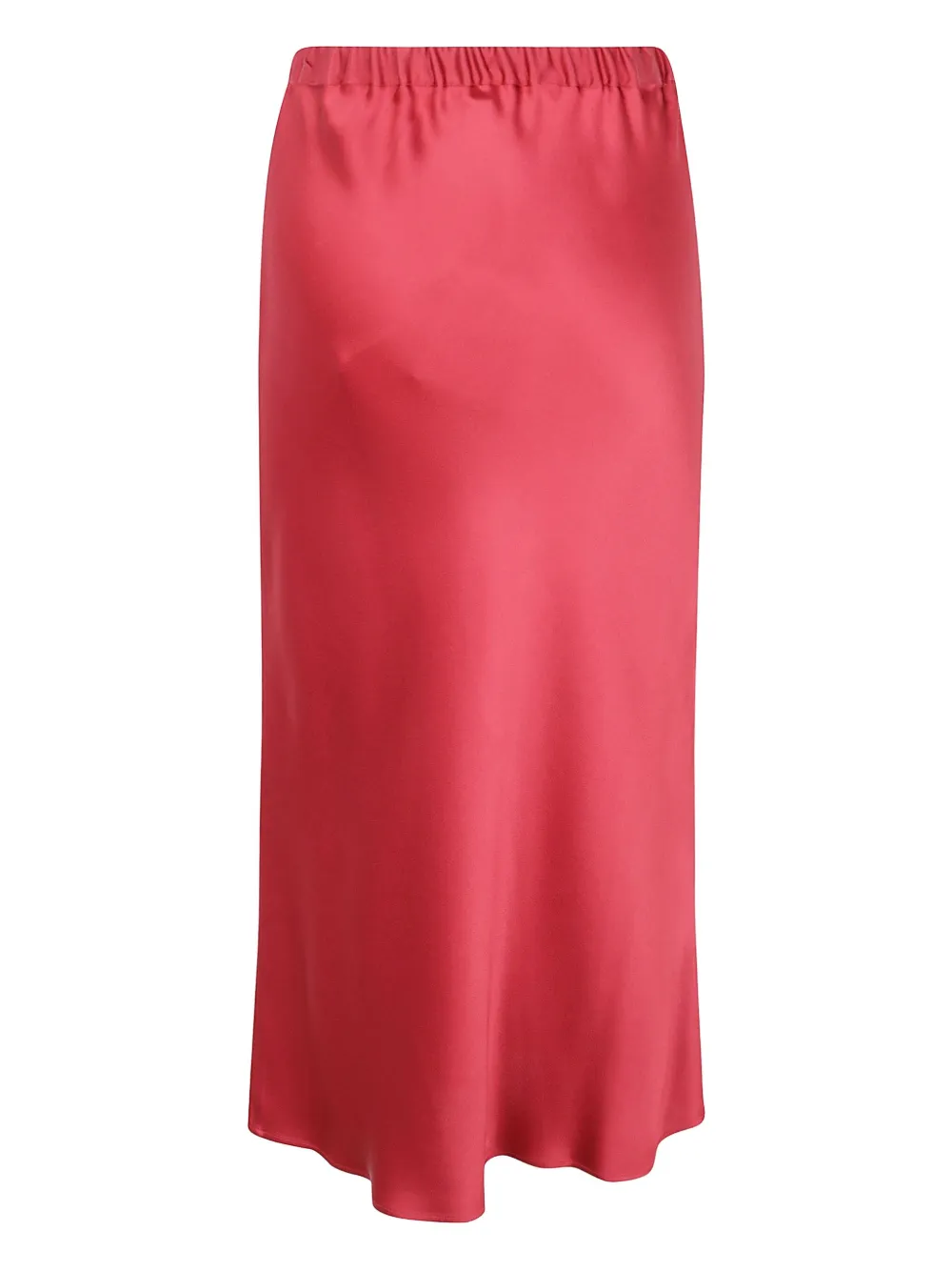 Antonelli satin midi skirt Rood