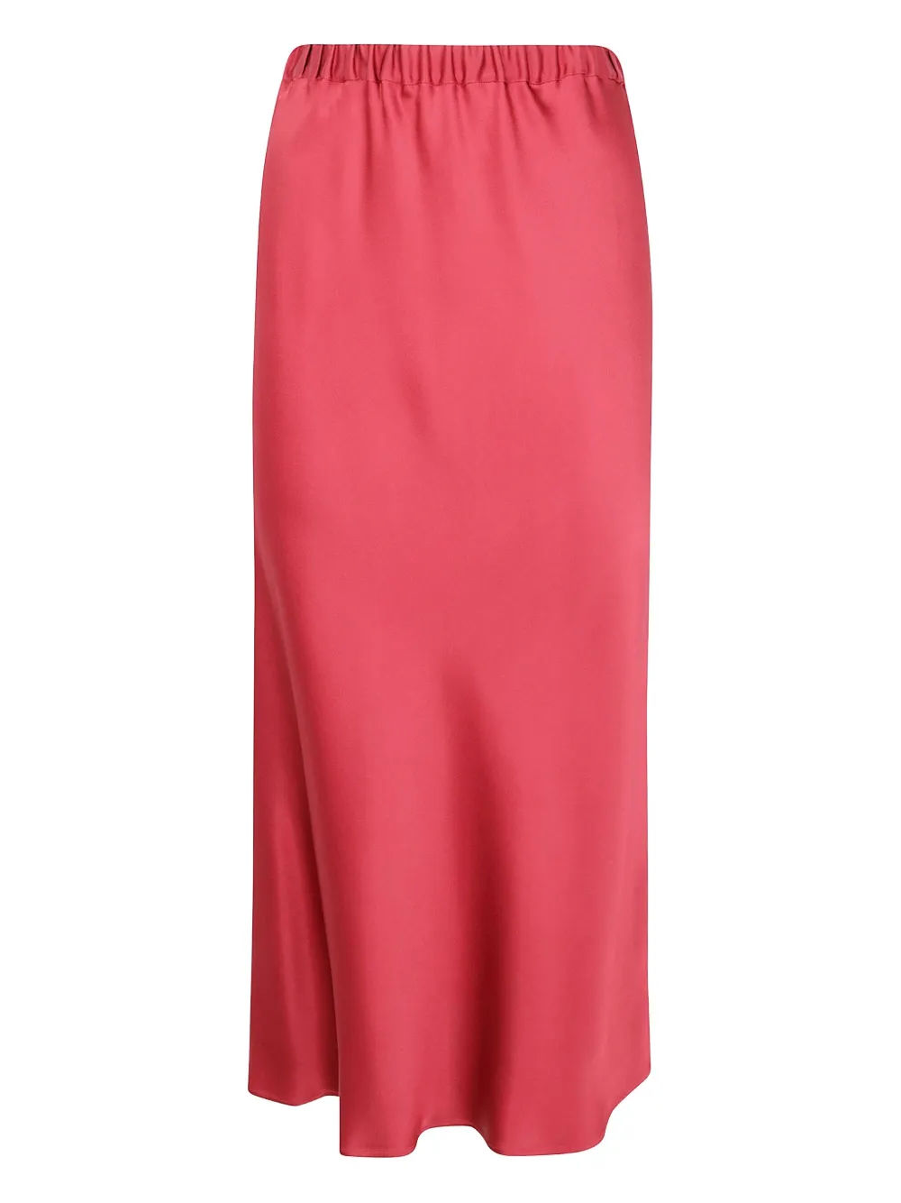 Antonelli satin midi skirt Rood