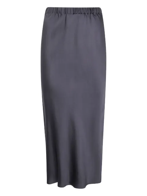 Antonelli satin midi skirt