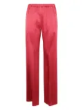 Antonelli elastic-waist trousers - Red