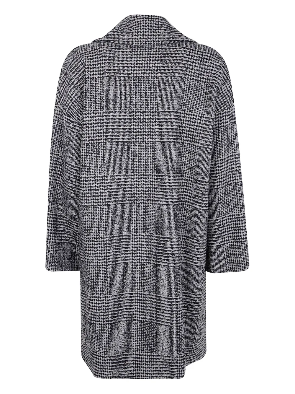 Antonelli glen-plaid double-breasted coat Zwart