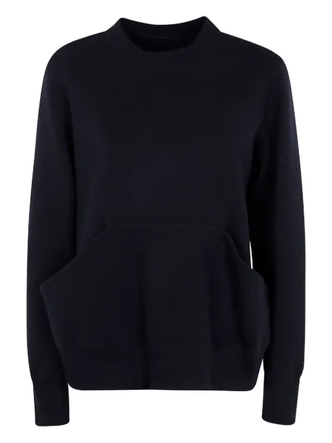 sacai pocket-detail crew-neck sweater