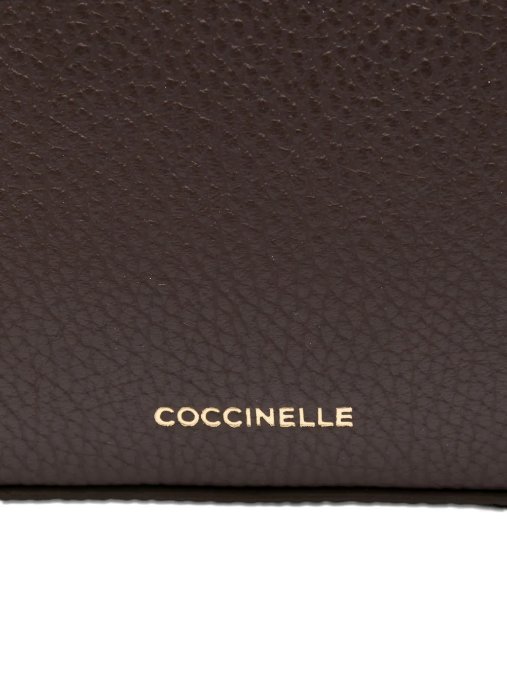 Coccinelle Leren crossbodytas Bruin