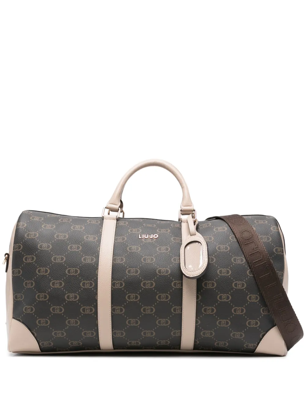 logo-plaque travel bag