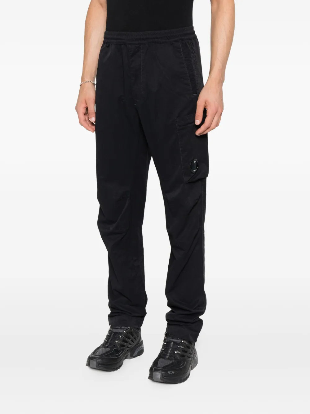 C.P. Company Trainingsbroek met lens-detail Zwart