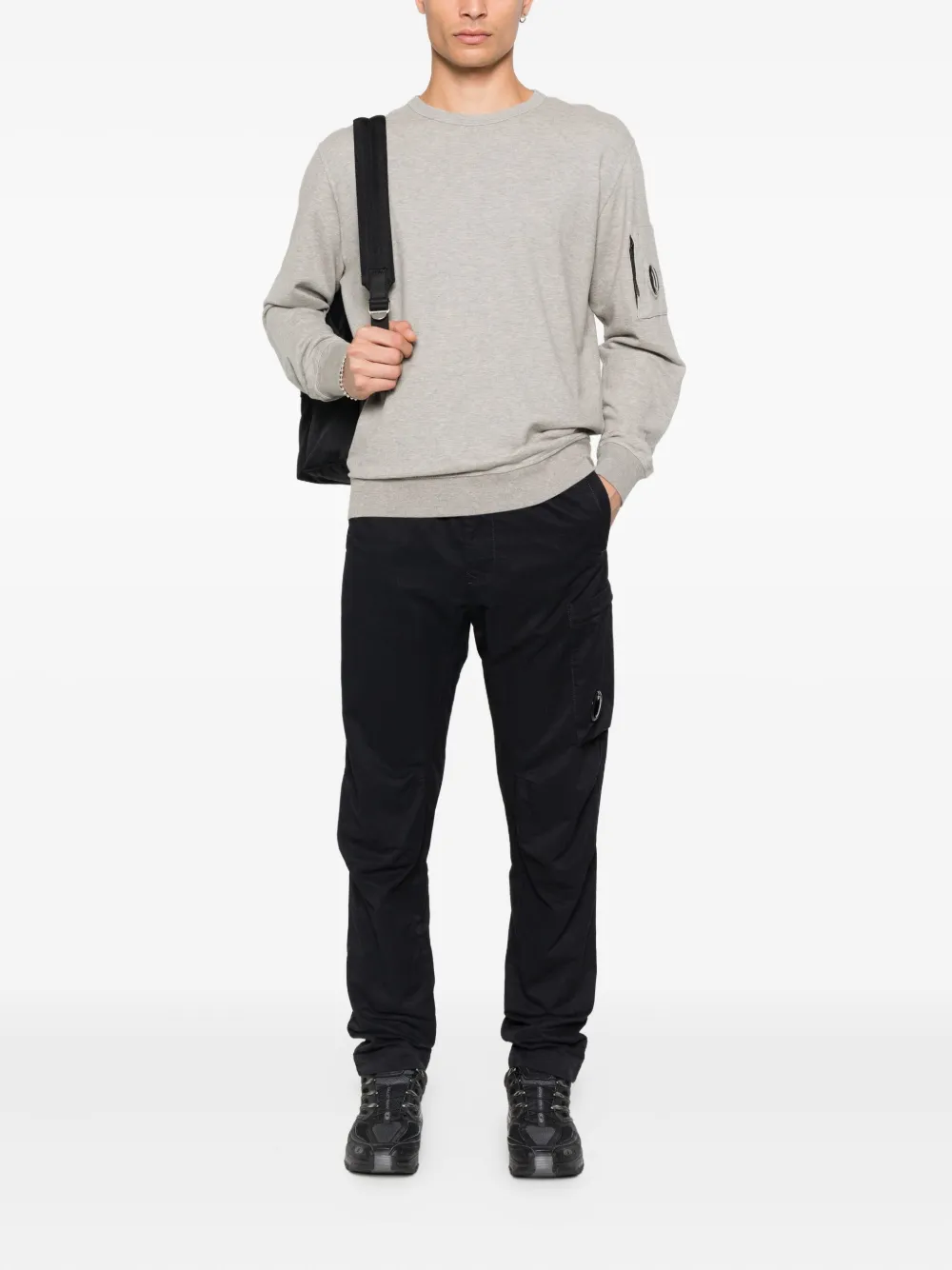 C.P. Company PANTALONE CARGO - Zwart