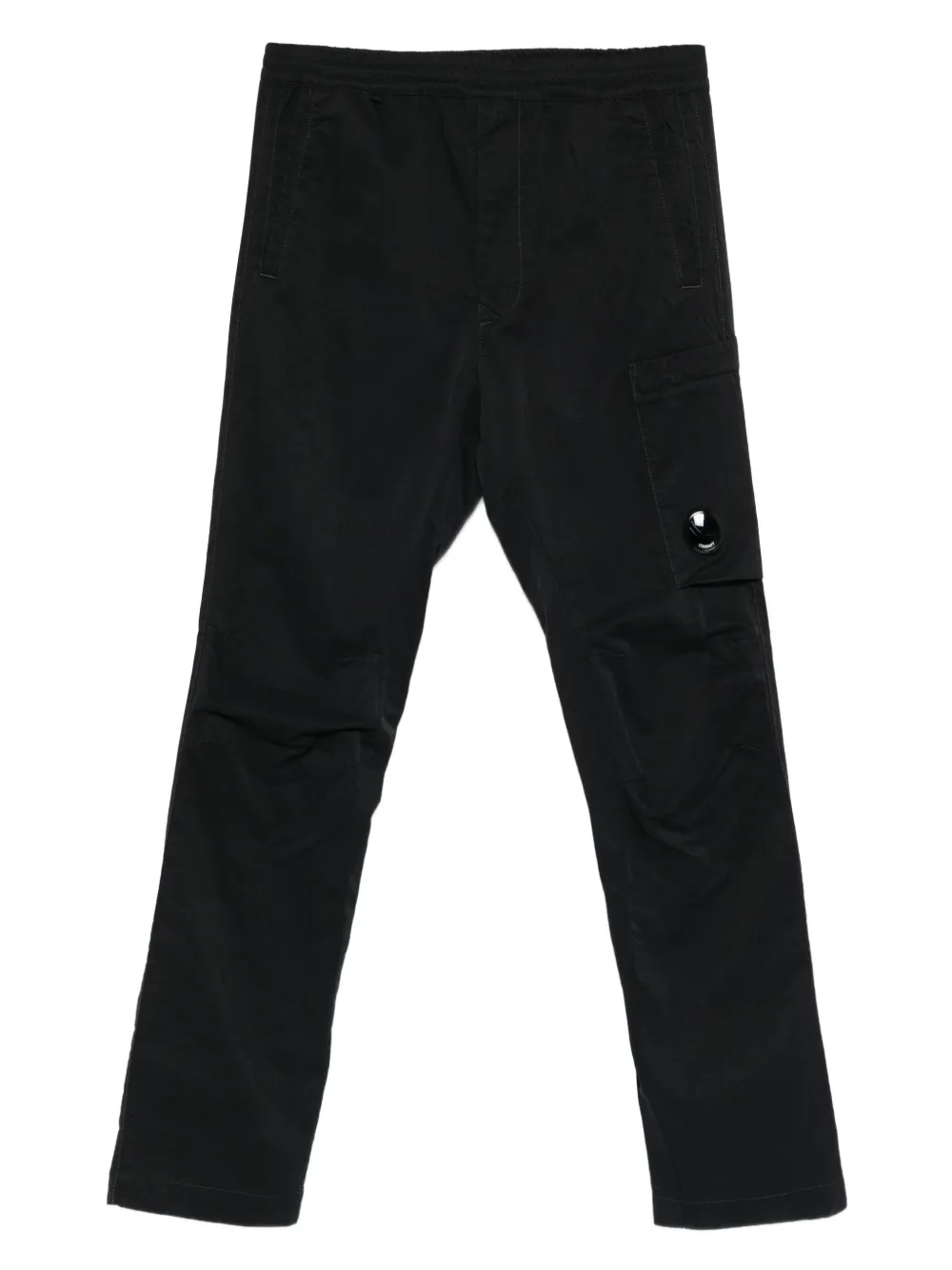 C.P. Company Lens-detail track pants Zwart