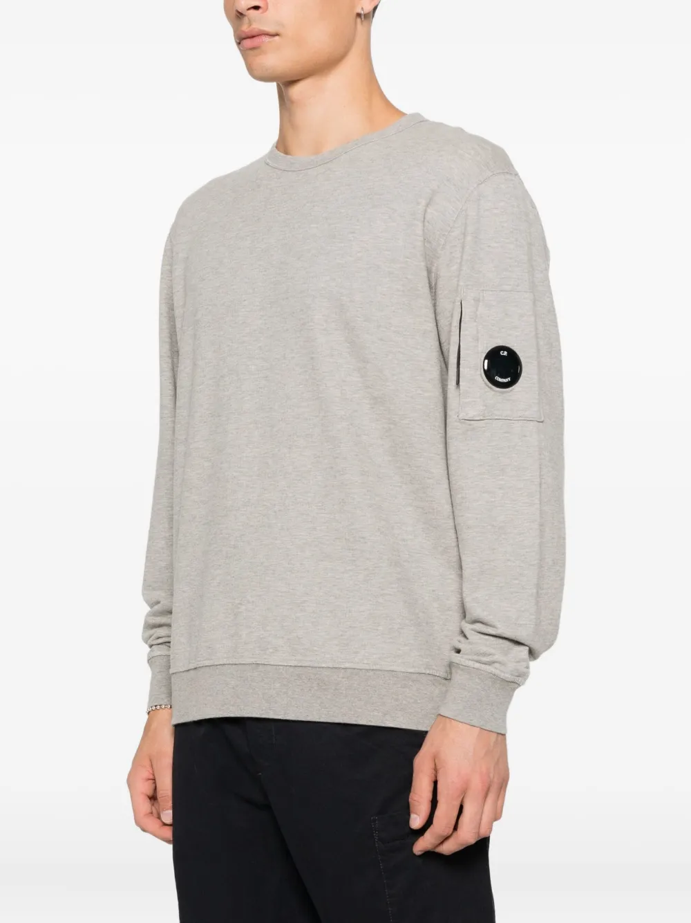 C.P. Company Sweater met Lens-zak Grijs
