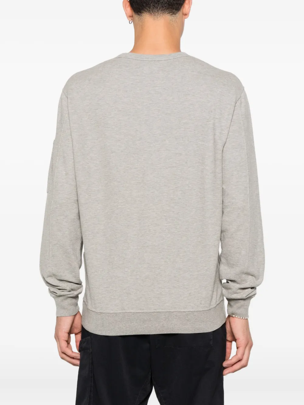 C.P. Company Sweater met Lens-zak Grijs