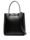 TWINSET chain-link bucket bag - Black
