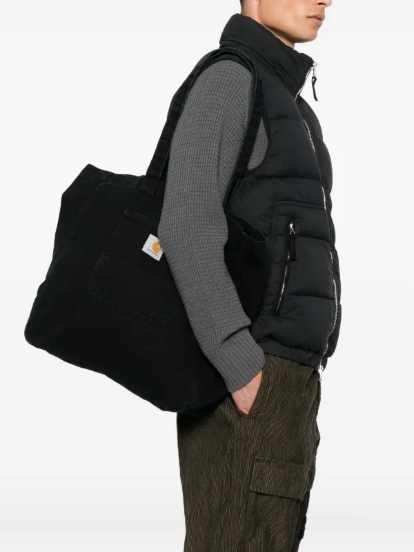 Carhartt WIP Organic Cotton Tote Bag | Black | FARFETCH SG
