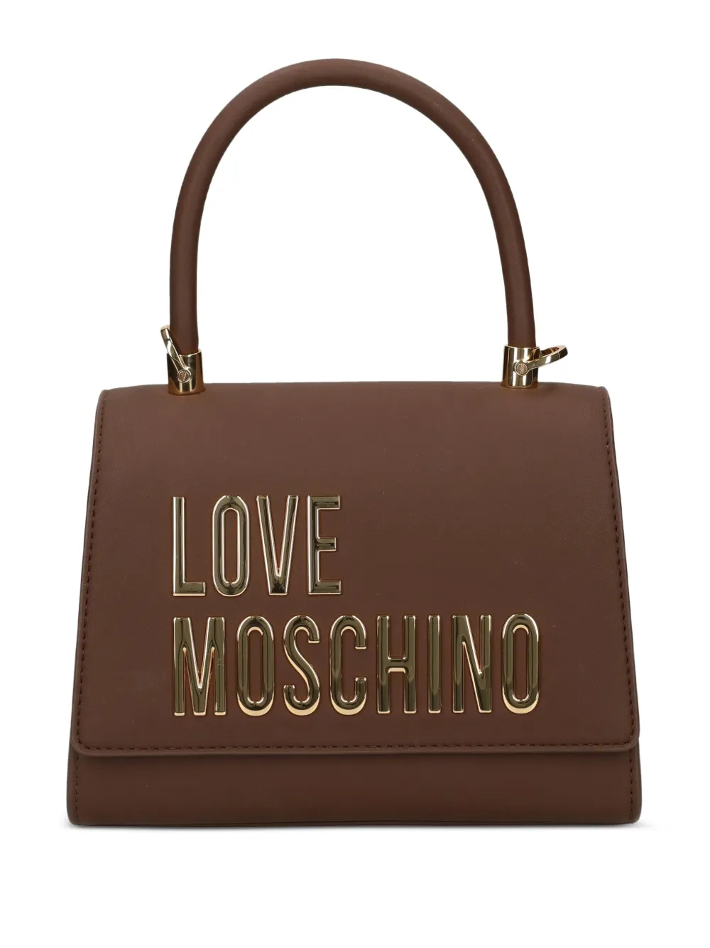 Love Moschino Heuptas met logoplakkaat Bruin