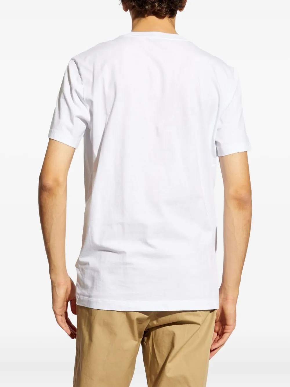 Moncler T-shirtpakket met logopatch Wit