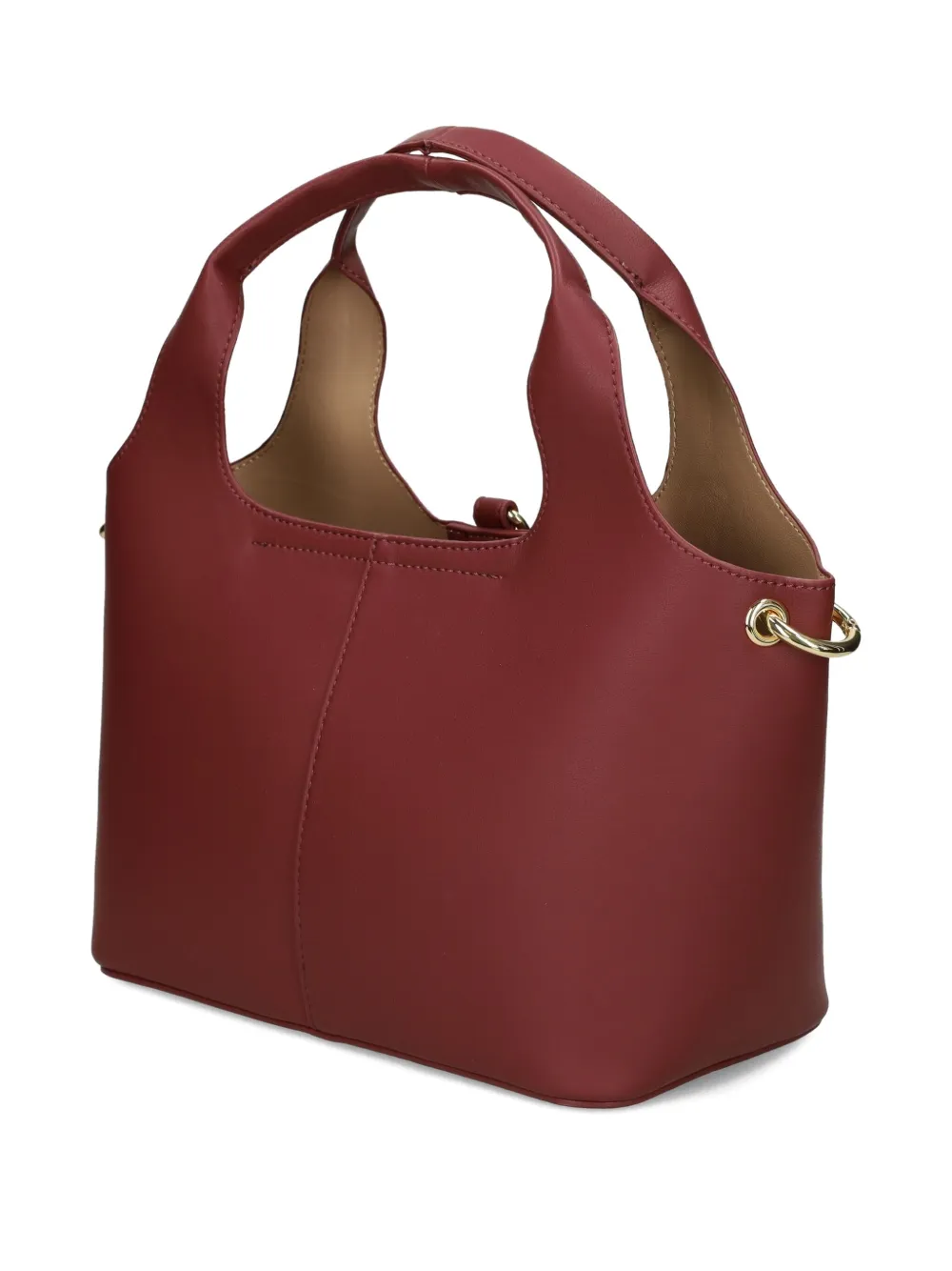Love Moschino Heuptas met logoplakkaat Rood