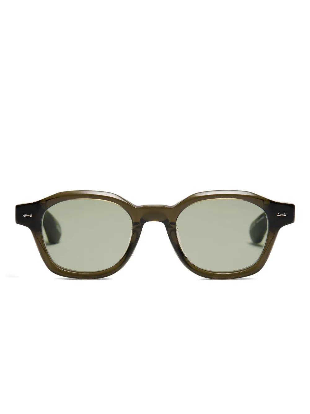 Peter & May Walk round-frame sunglasses | Green | Image 1