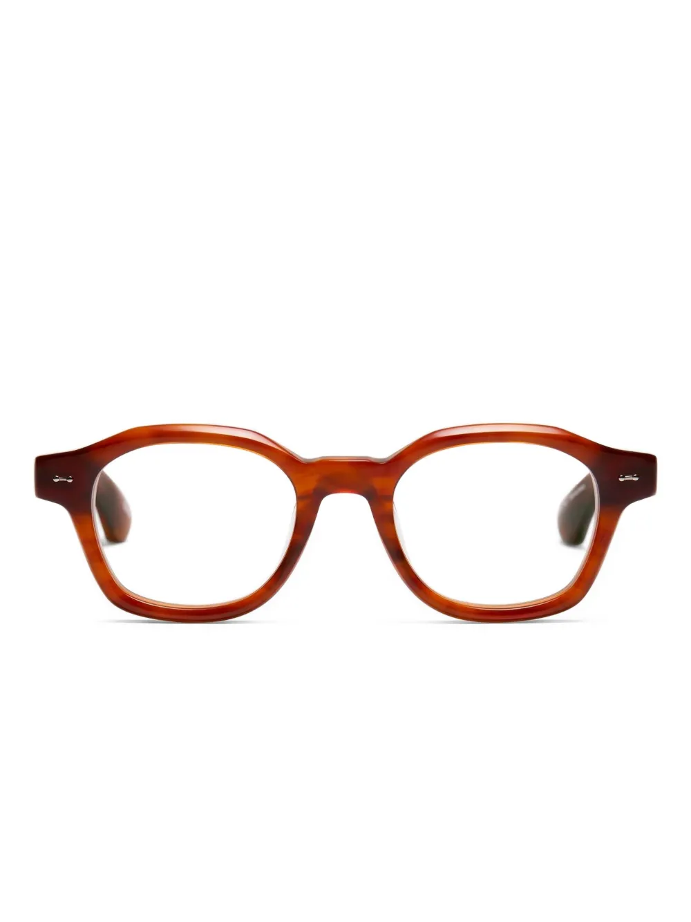 Peter & May Walk lunettes de vue Skyloop à monture ronde | marron | Image 1