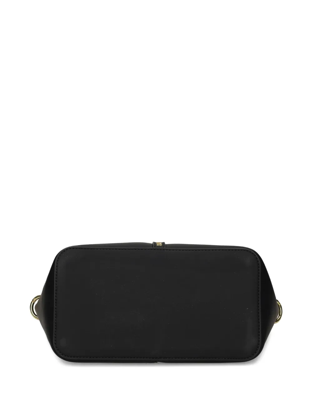 Love Moschino Heuptas met logoplakkaat - Zwart
