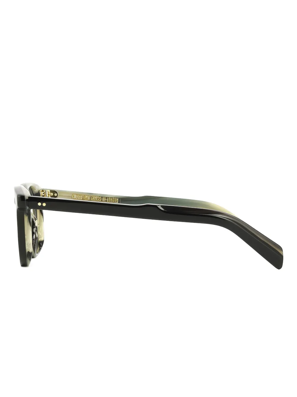 Cutler & Gross Bril met rond montuur Zwart