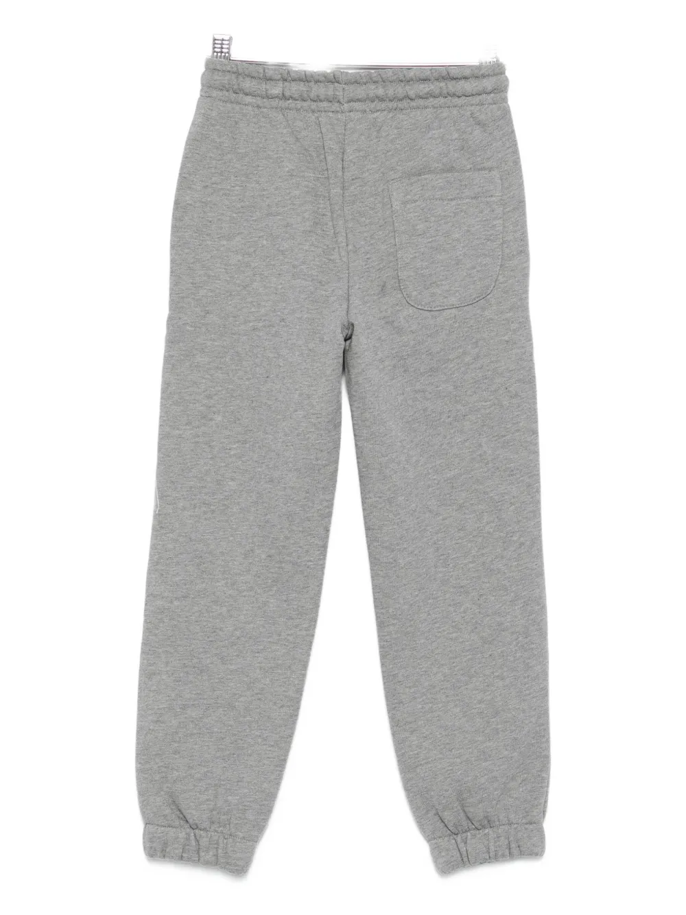 MSGM Kids logo-print drawstring track pants Grijs