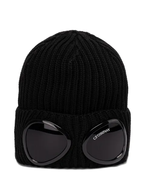 C.P. Company goggle ribbed hat