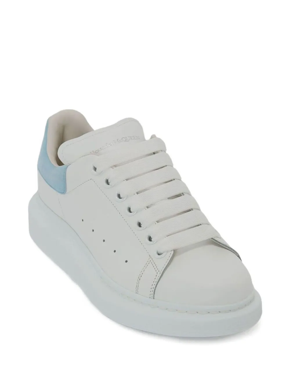 Alexander McQueen lace-up sneakers - Wit