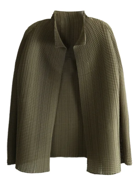 Issey Miyake Wooly Pleats 58 collared top
