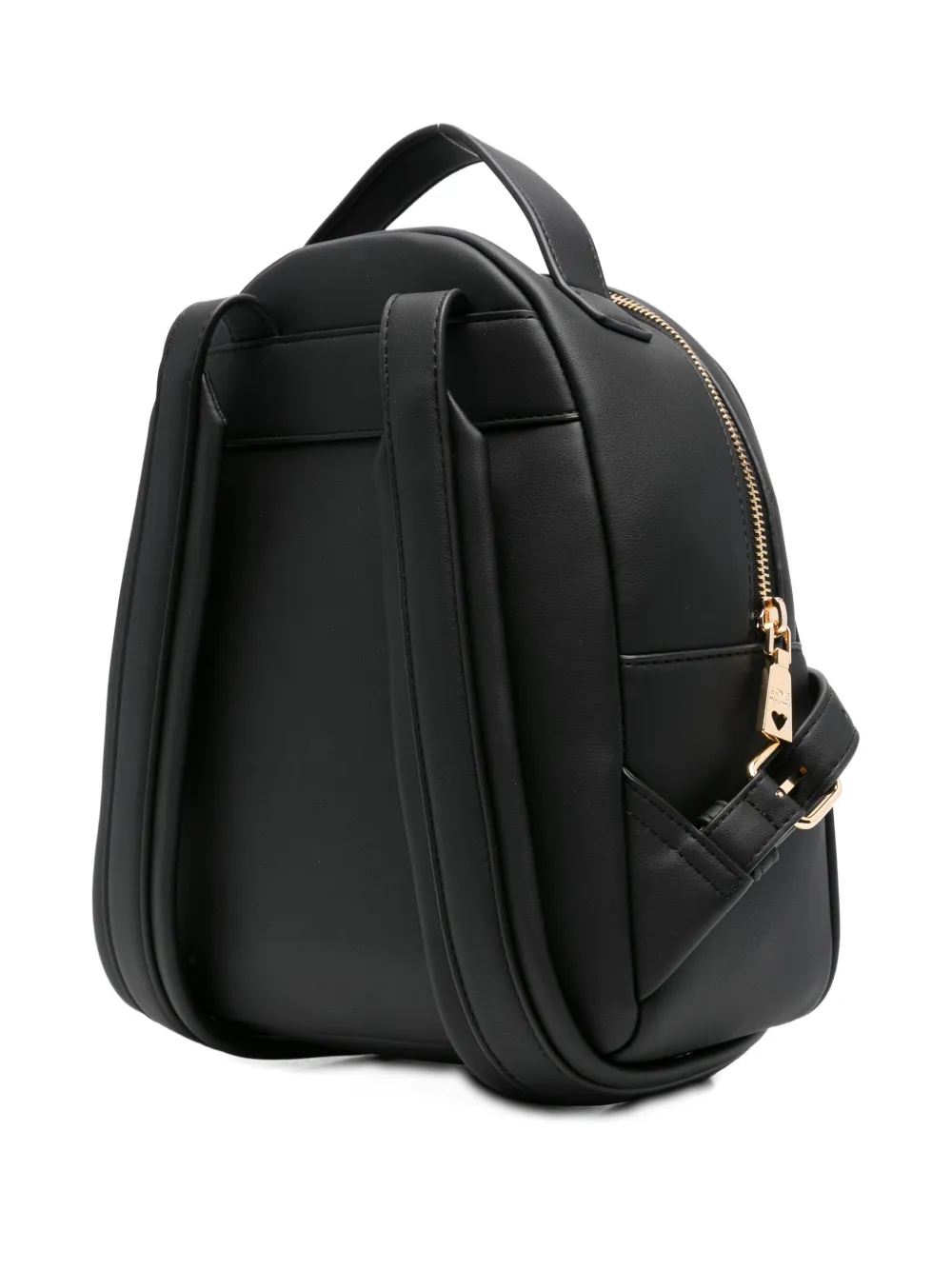 Love Moschino Logo-lettering Backpack In Black