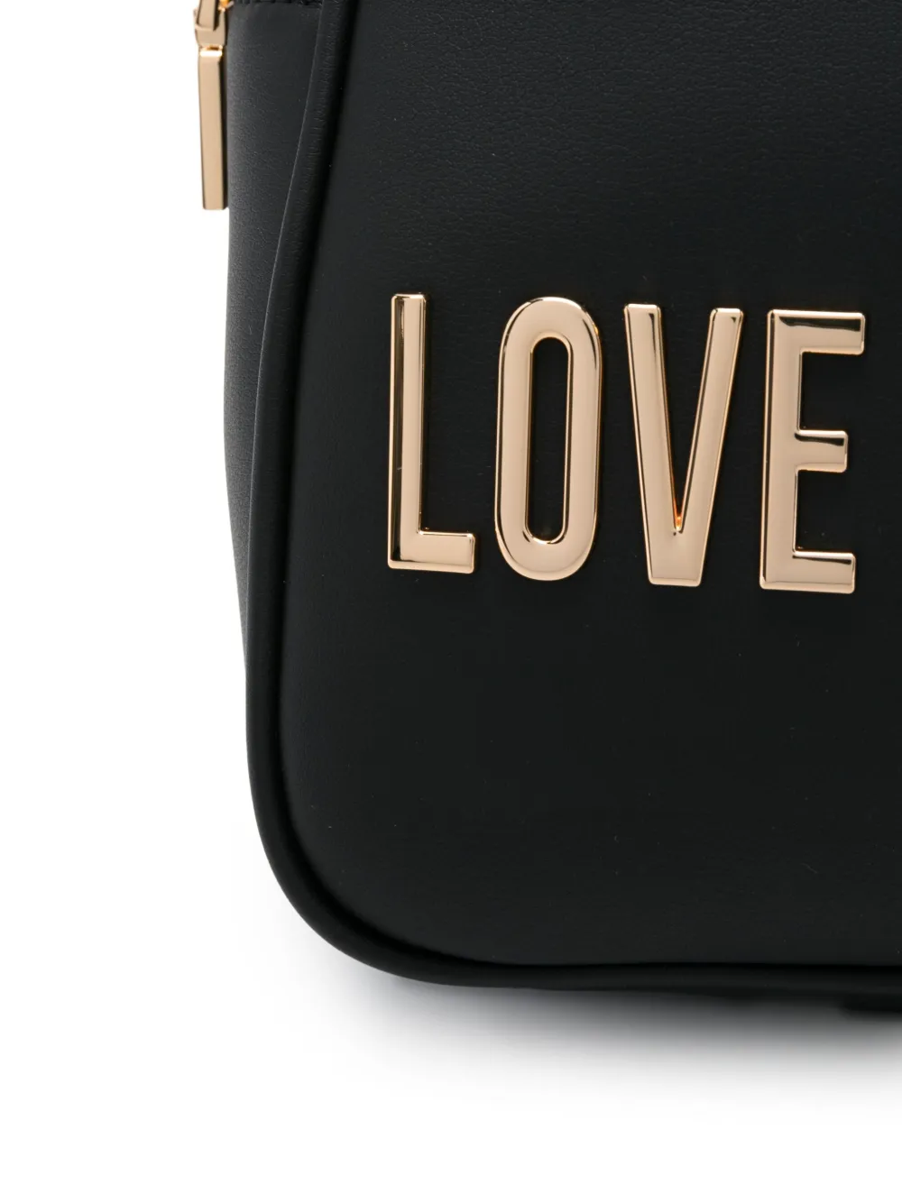 Love Moschino Rugzak met logoplakkaat Zwart