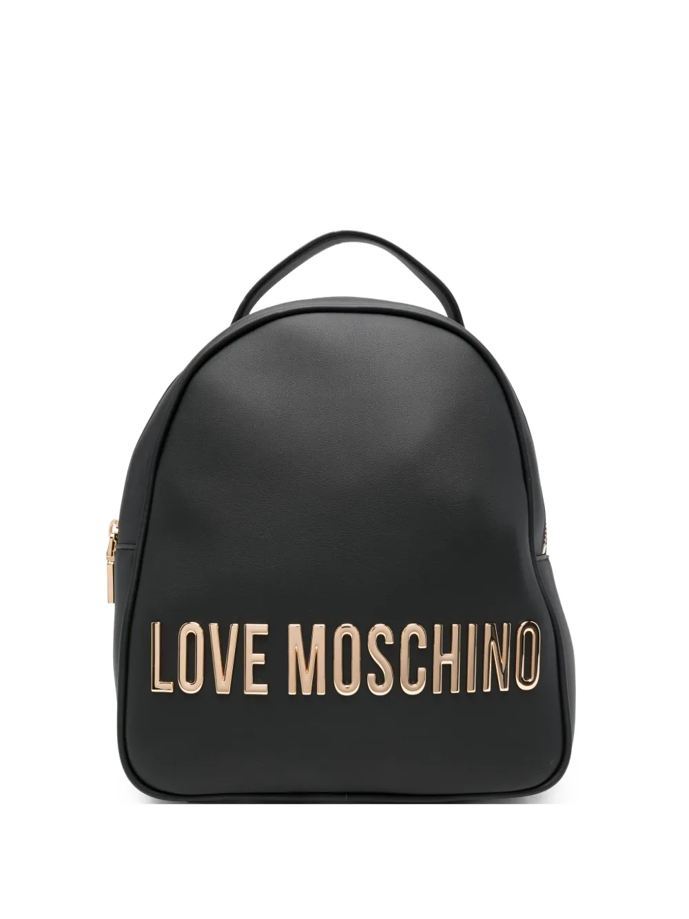 Love Moschino Rugzak met logoplakkaat Zwart