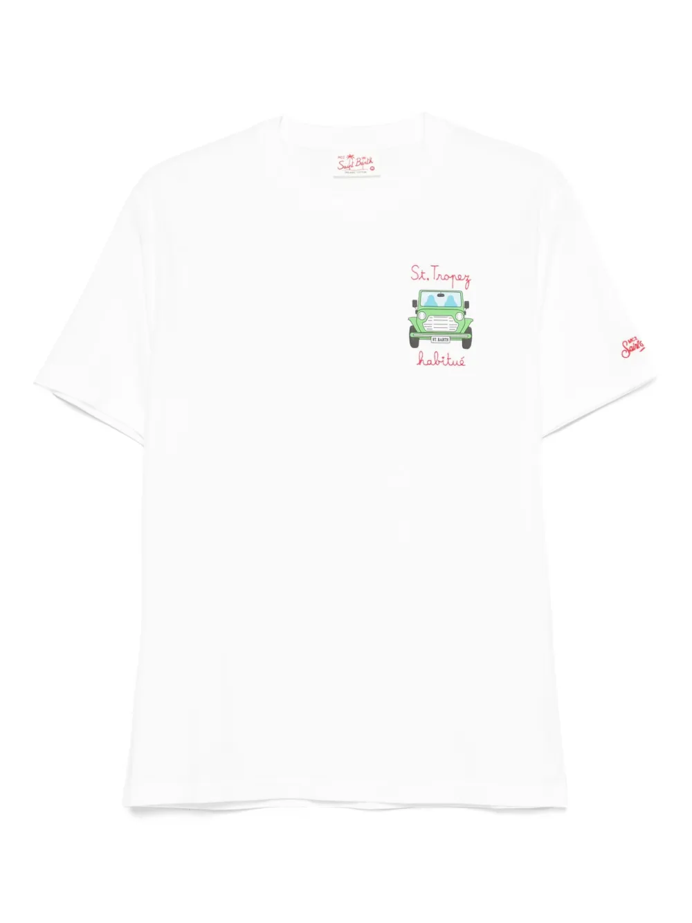 car-print T-shirt