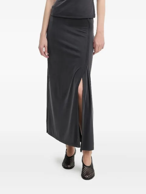 SAMSOE SAMSOE side-slit midi skirt